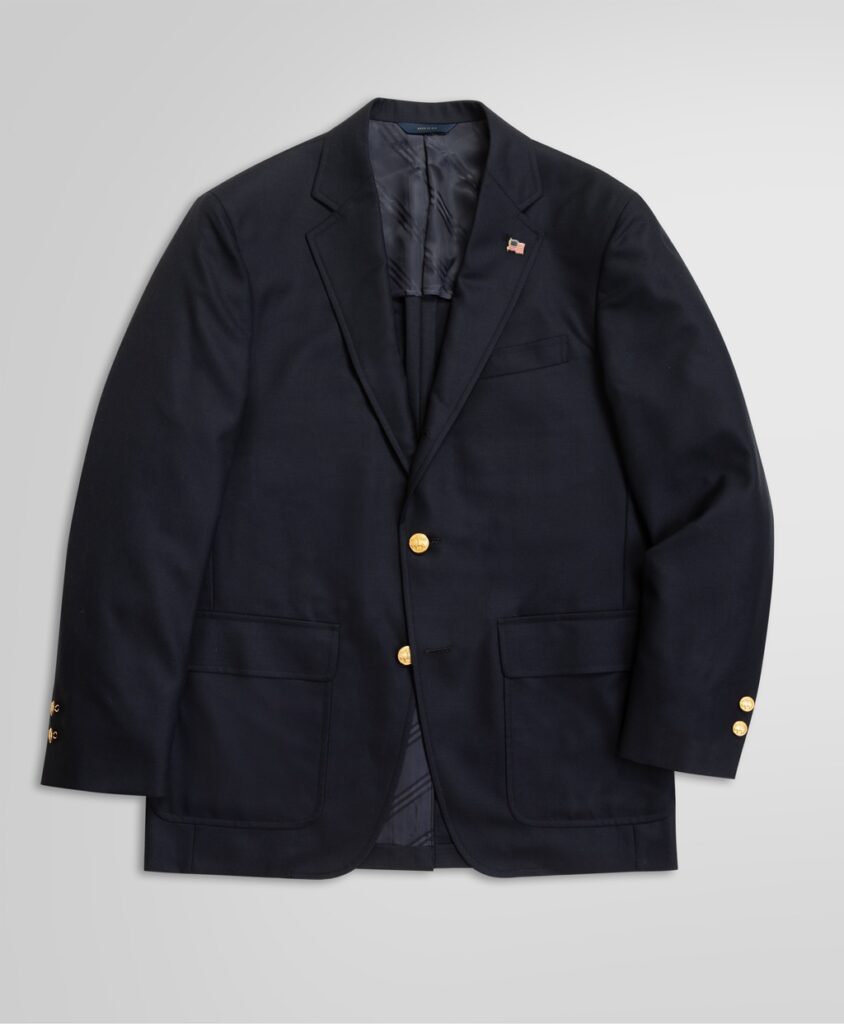 ホップサック　段返り３釦ブレザー　Traditional Fit　Made in USA