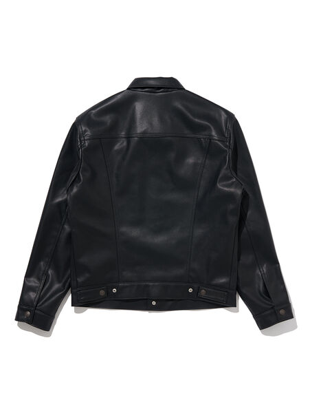 JAPAN LIMITED LEATHER TRUCKER JACKET