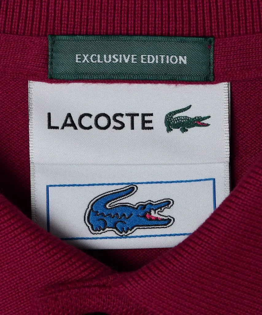 【SHIPS別注】LACOSTE: 50th ANNIV ドロップテイル ポロシャツ